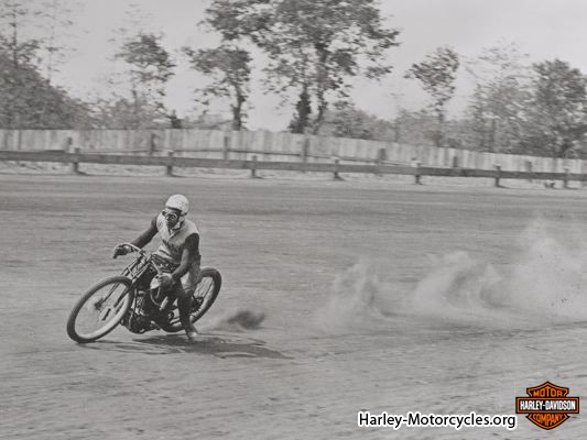1935 Joe Petrali Harley Davidson dirt track