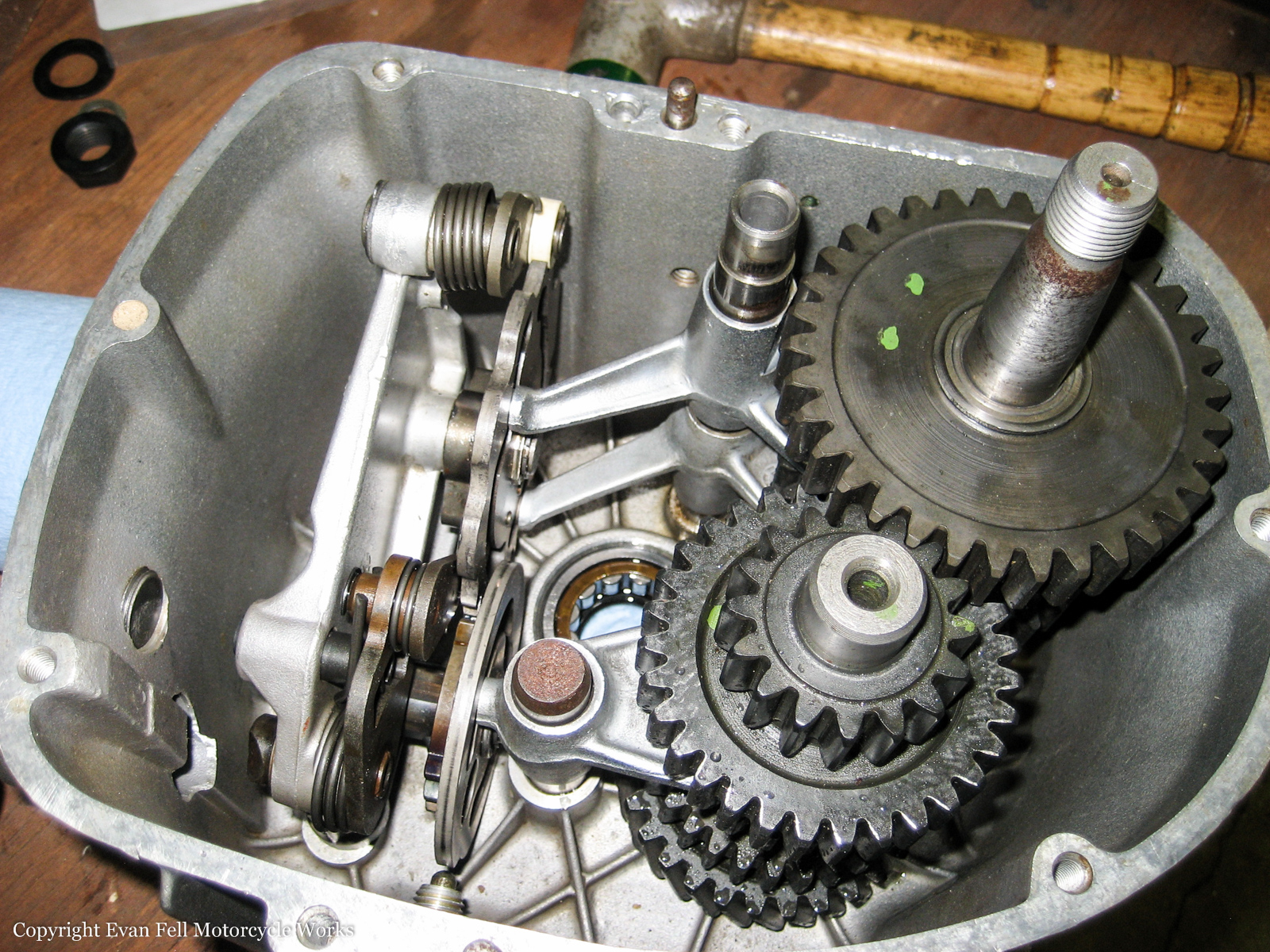Bmw airhead gearbox rebuild #5